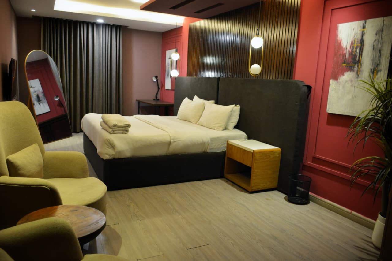 Corner view of third bedroom